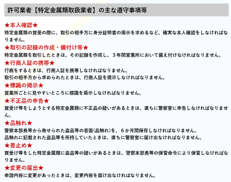 千葉県特定金属類取扱業の規制に関する条例